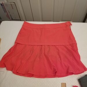 Chase 54 Skort Skirt Women’s Size 6 Orange 33" Waist 4.5" Inseam Shorts